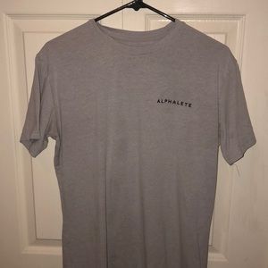ALPHALETE SCRIPT TEE